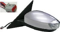 Ford Galaxy [06-15] Complete Power Folding Mirror Unit - Primed + Puddle Lamp